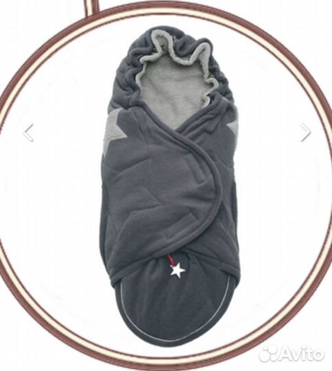 Зимний конверт-одеяло в коляску Lodger