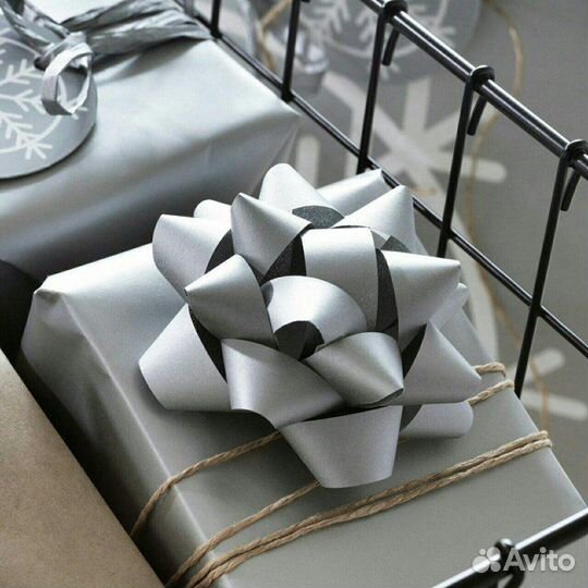 41. Обёрточная бумага IKEA новая серая 22.07