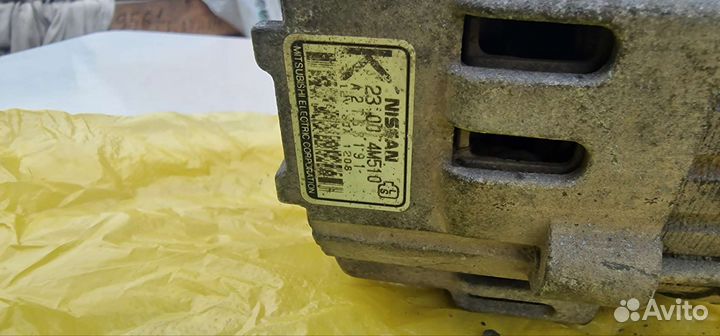 Генератор nissan bluebird sylphy