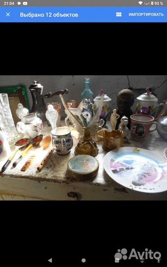 Сувениры и безделушки времён СССР