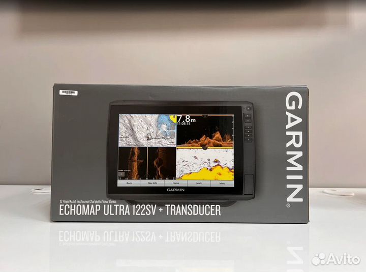 Эхолот Garmin echomap ultra 122SV с датчиком GT56