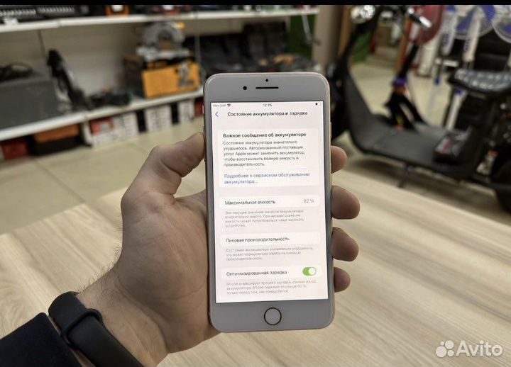 iPhone 8 plus 128gb акб-92 Отличное Состояние