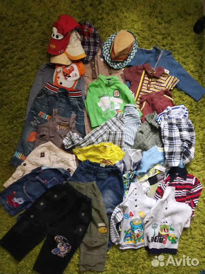 Пакет вещей для мальчика