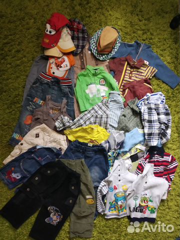 Пакет вещей для мальчика