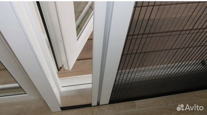 Москитная сетка плиссе