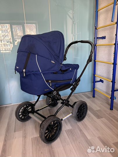 Emmaljunga city cross 2 в 1 + коврик