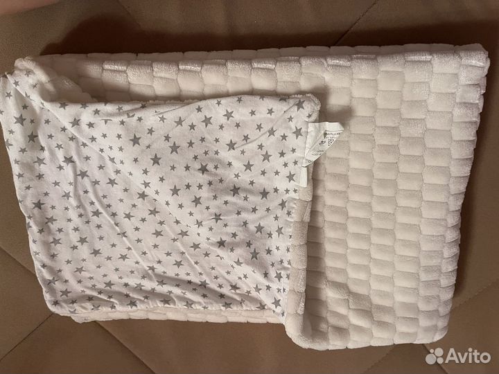 Плед детский плюшевый