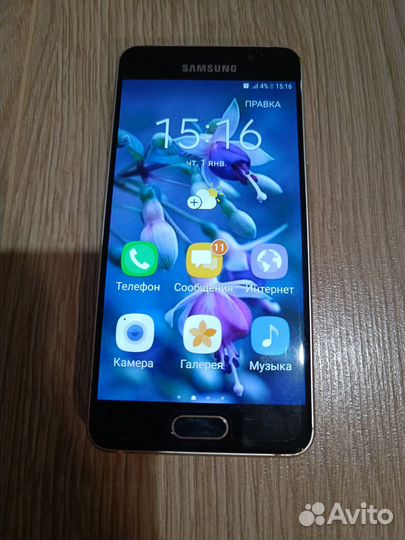 Samsung Galaxy A3 (2016) SM-A310F/DS, 16 ГБ