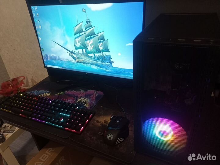 Игровой пк i5 7400, GTX 1050ti, 16gb ddr4