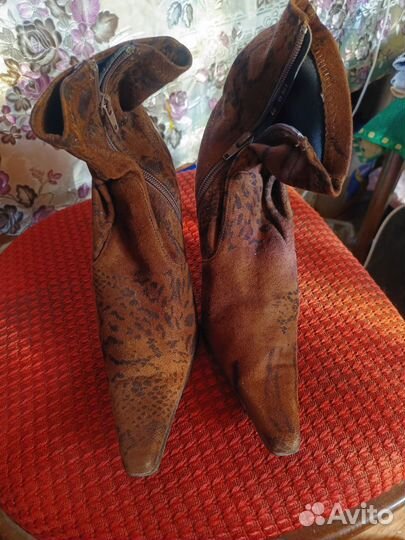 Полусапожки чулок