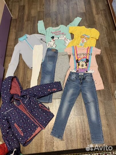 Вещи на девочку пакетом