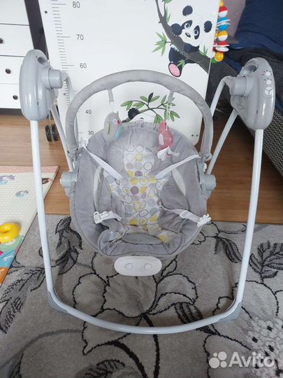 Электронные качели для новорожденных