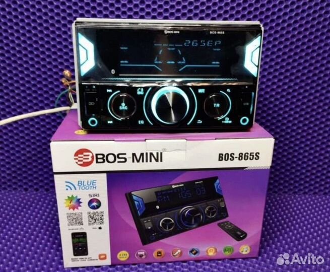 Магнитола 2din 7 дюймов Bos mini