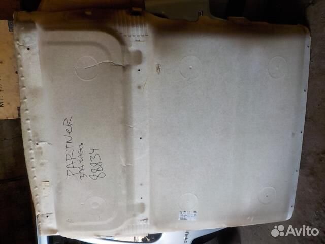 Обшивка потолка задняя peugeot partner