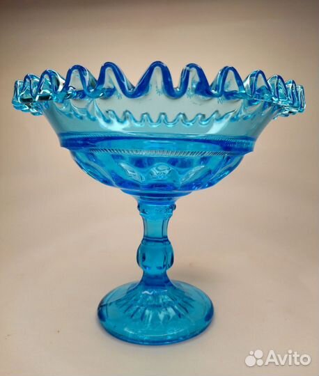 Ваза конфетница Отъ М. Ф. 1901 На 10 летъ Мальцов