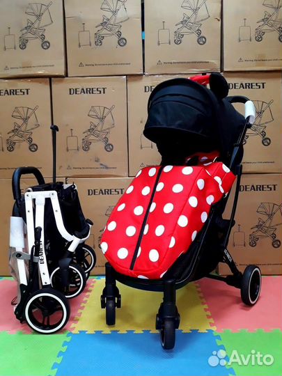 Прогулочная коляска складная
