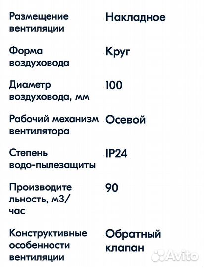 Вентилятор вытяжной осевой