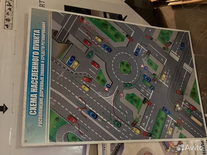 Плакаты пдд, медицины и конструкции т/с