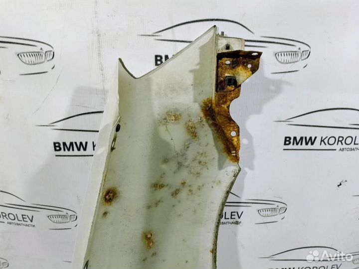 Крыло переднее левое белая 2005-2011 Kia Rio