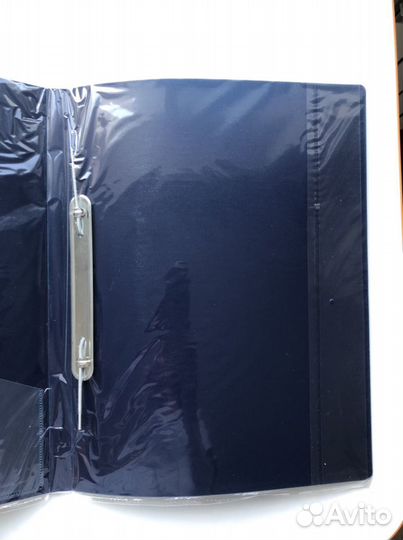 Новая Папка с металл. скоросшивателем brauberg