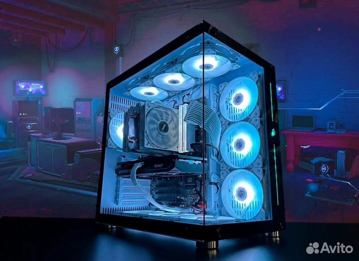 Новый игровой i5-13600KF/4070/32Gb/1Tb/B760M