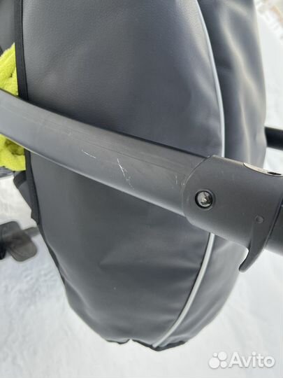 Коляска verdi sonic soft 3 в 1 чёрного цвета