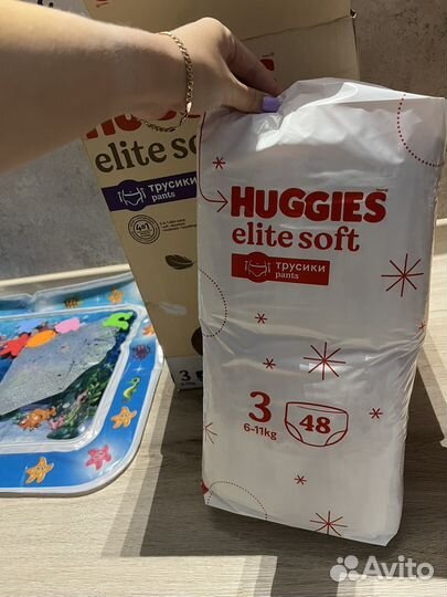 Huggies elite soft 3 трусики
