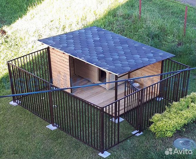 Вольер для собак уличный утепленный