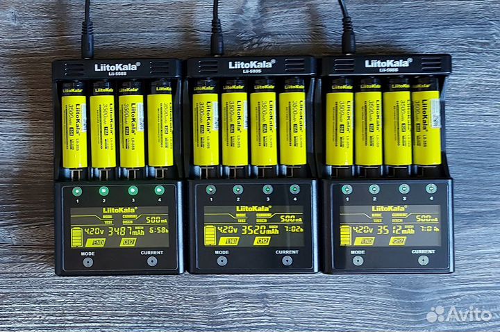 Аккумуляторы 18650 3500mAh проверенные, новые