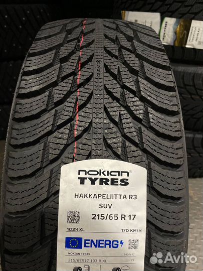 Nokian Tyres Hakkapeliitta R3 SUV 215/65 R17 103R