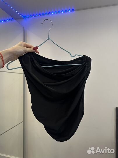 Топ zara на одно плечо