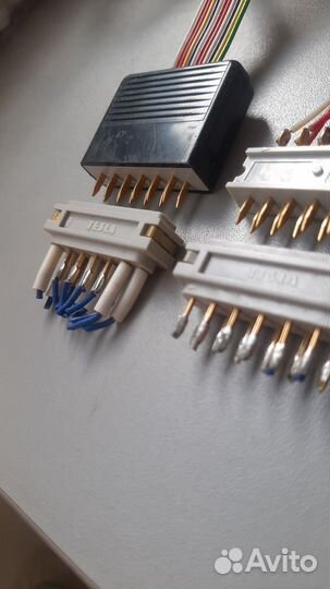 Разъёмы позолоченные tesla