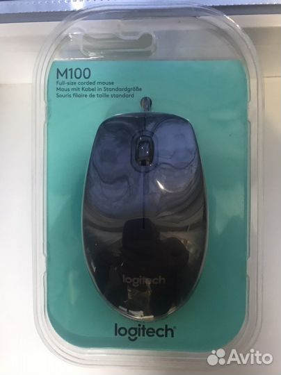 Игровая мышь logitech m100