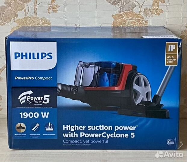 Пылесос Philips FC9351/01 новый