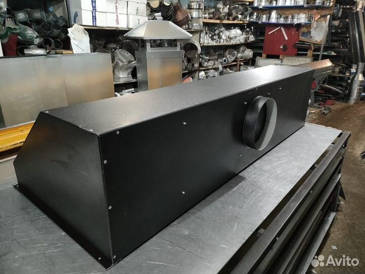 Зонт вытяжной для ресторана и кофе