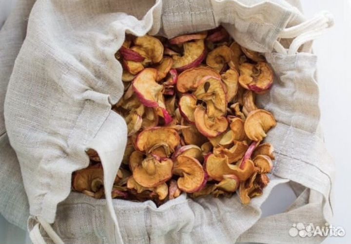 Яблоки сушеные (сухофрукты)