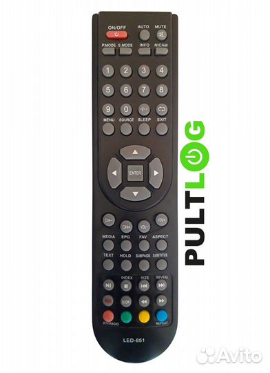 Пульт Shivaki LED-851 для телевизора