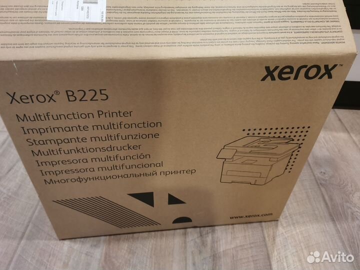 Новый мфу xerox