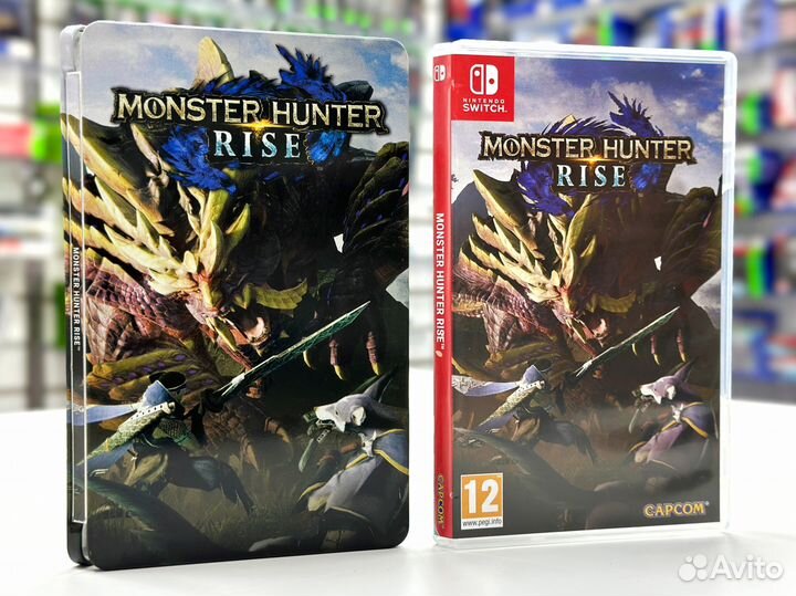 Monster Hunter Rise Steelbook (Switch) Б/У