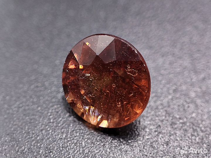 2.42 ct. Циркон оранжевый, не гретый. Танзания + с