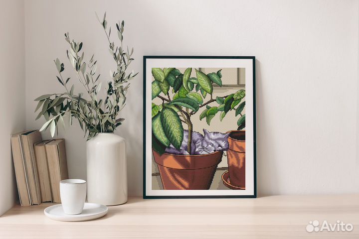 Авторская схема вышивки крестом