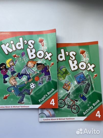 Учебники по английскому kid's box 3,4,5