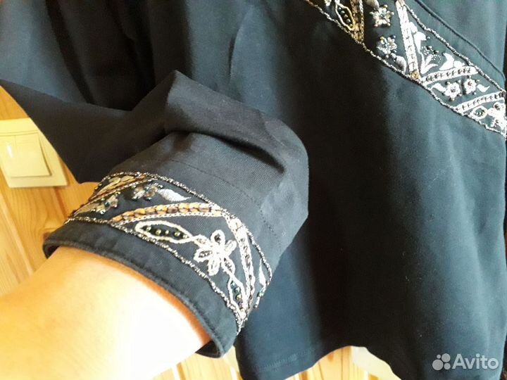 Ковты Блузы Черные 46-48- 50 размер