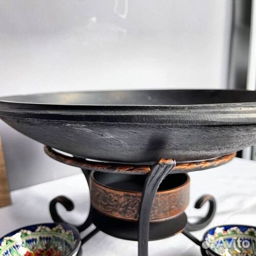 Садж-крышка чугунная 36 см