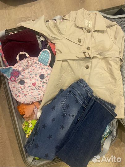 Пакет одежды для девочки 122