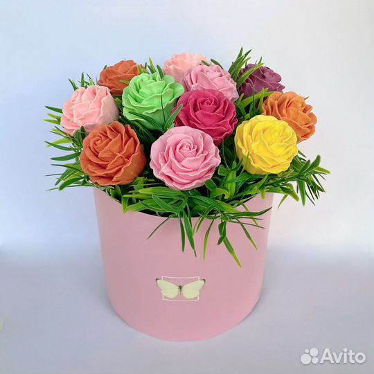 Букеты из мыла ручной работы