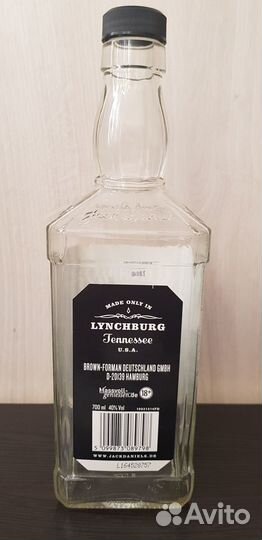 Бутылка пустая Jack Daniels