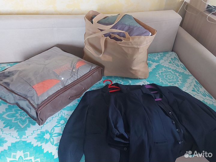 Вещи пакетом для мальчика, школьная форма