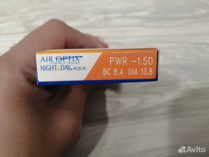 Контактные линзы Alcon air optix - 1.5