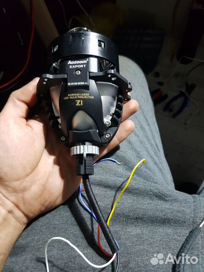 Установка bi LED линз фар